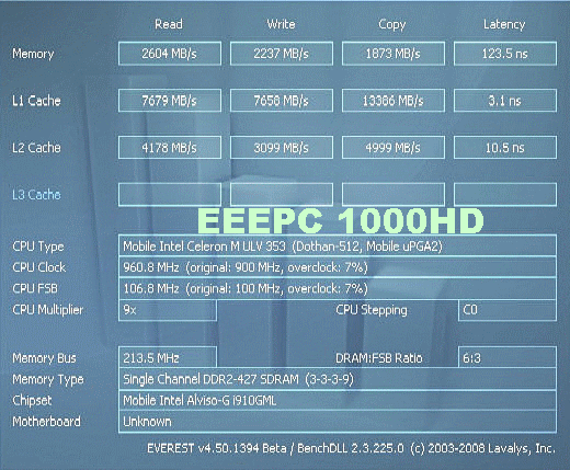 ASUS Eee PC 1000 vs 1000HD, фото 20