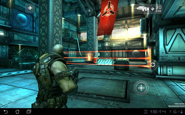 Скриншот Shadowgun THD на ASUS Eee Pad Transformer Prime
