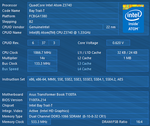 Производительность новой платформы Intel Atom Z3740 (Bay Trail-T):, фото 1