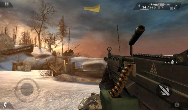 Modern Combat 3 на планшете BlackBerry PlayBoo Modern Combat 3 на планшете BlackBerry PlayBoo
