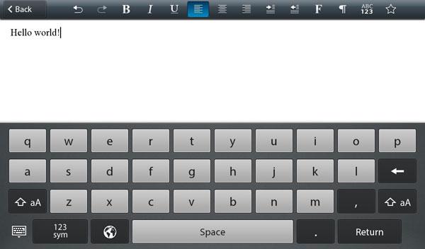 планшет RIM BlackBerry PlayBook