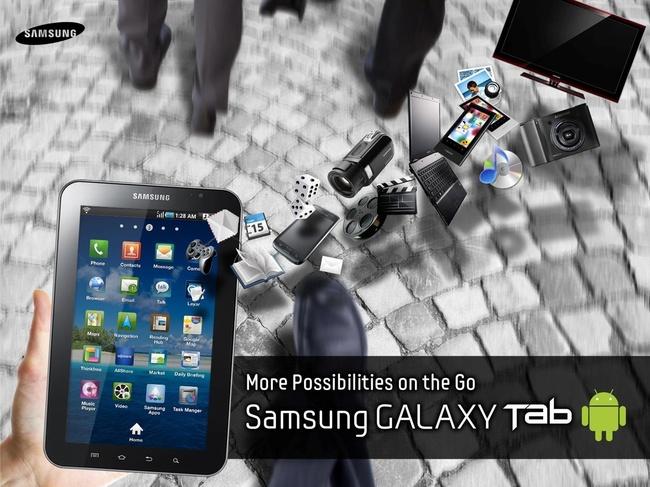 Презентация Samsung Galaxy Tab, фото 1