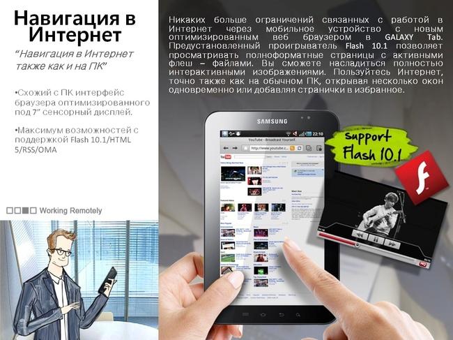 Презентация Samsung Galaxy Tab, фото 7