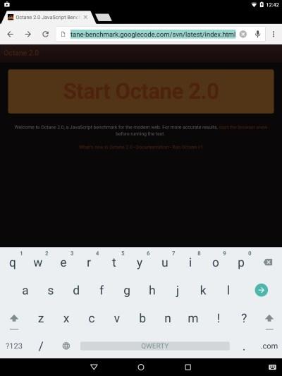 Операционная система планшета Google Nexus 9