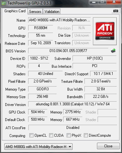 Ноутбук HP Pavilion dv6-6030er:, фото 2