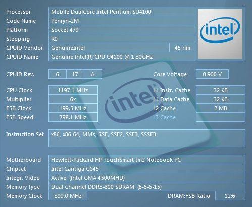 Hewlett-Packard TouchSmart TM2, фото 12