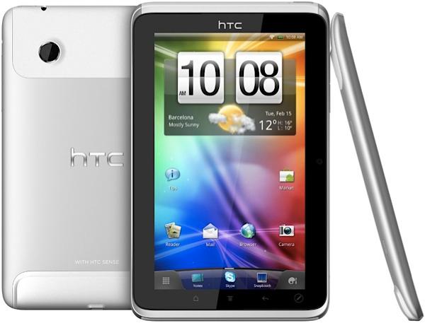 Внешний вид планшета HTC Flyer