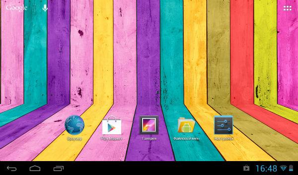 Android 4.1 на планшете iconBIT NetTAB Matrix Ultra NT-0704M