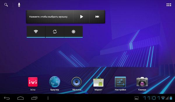 Android 4.0 на планшете iconBIT NetTAB Matrix