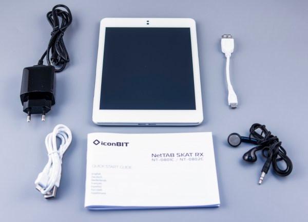 Комплектация планшета iconBIT NetTAB Skat RX