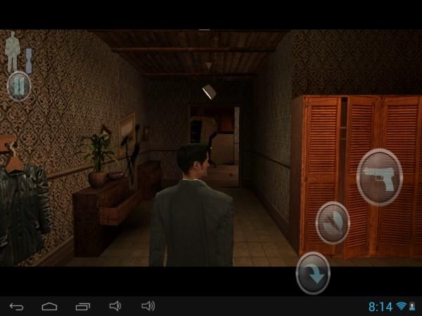 Игра Max Payne Mobile на планшете iconBIT NetTAB Skat RX