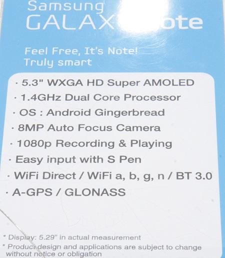 IFA 2011, Samsung Galaxy Note IFA 2011, Samsung Galaxy Note