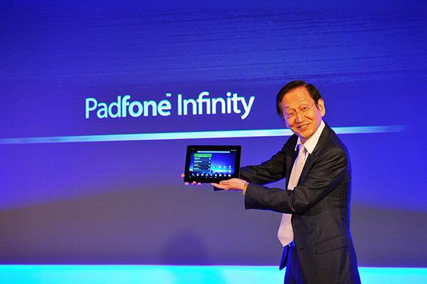 Джонни Ши (Jonney Shih), презентация ASUS на Mobile World Congress 2013