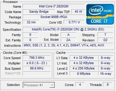 Intel Core i7-2820QM, самый мощный мобильный процессор на сегодняшний день:, фото 4