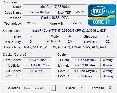 Intel Core i7-2820QM, самый мощный мобильный процессор на сегодняшний день:, фото 5