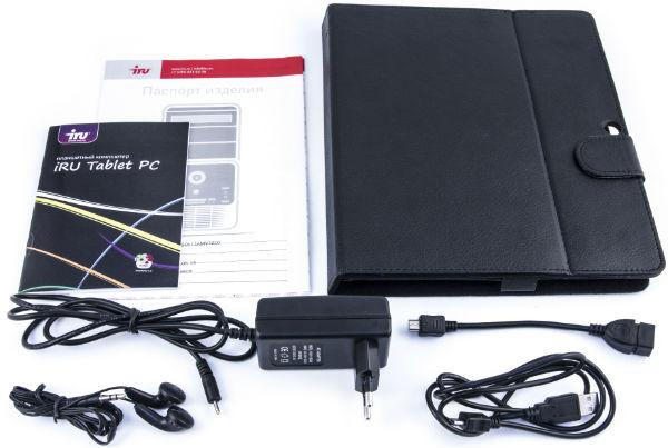 Комплектация планшета iRu Pad Master E9701G