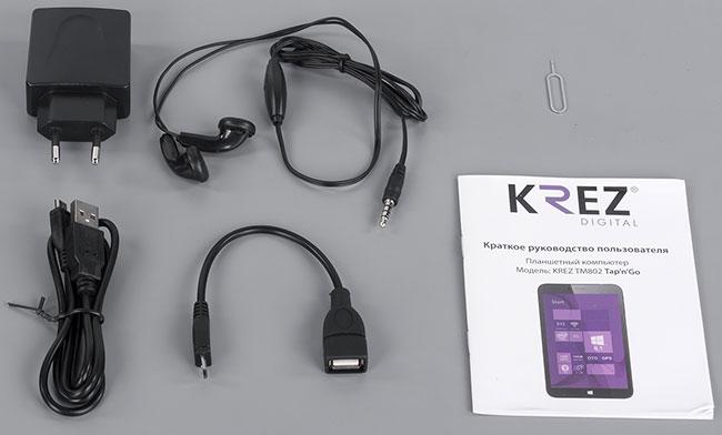 Windows-планшет Krez Tap’n’Go 8″ (TM802B16 3G):, фото 3