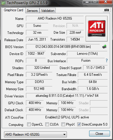 Ноутбук Lenovo ThinkPad E425 на AMD A6-3400M:, фото 2