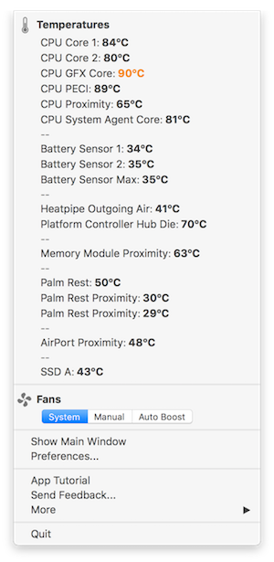 Скриншот с 12-дюймового ноутбука Apple MacBook Retina (Early 2016)