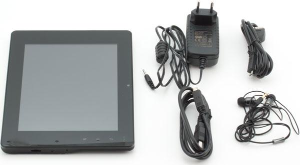 Комплектация планшета MIReader M801