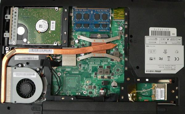 Ноутбук MSI CR670