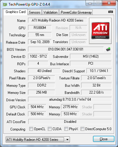 Ноутбук MSI FX610:, фото 14