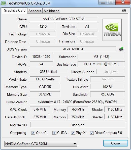 MSI GX780DXR:, фото 4