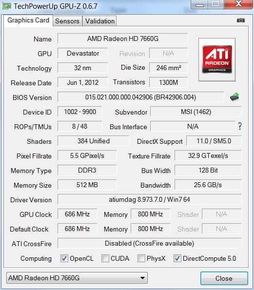 Игровой ноутбук MSI GX60:, фото 13