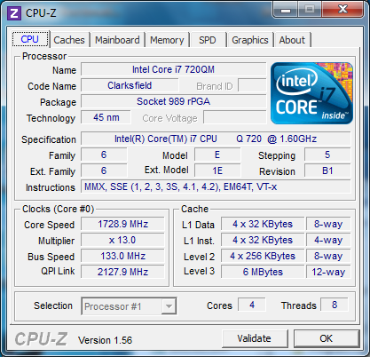 Ноутбук MSI GX740