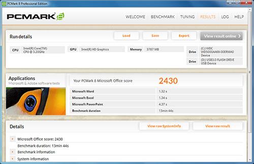 Обзор тестового пакета Futuremark PCMark 8, фото 5