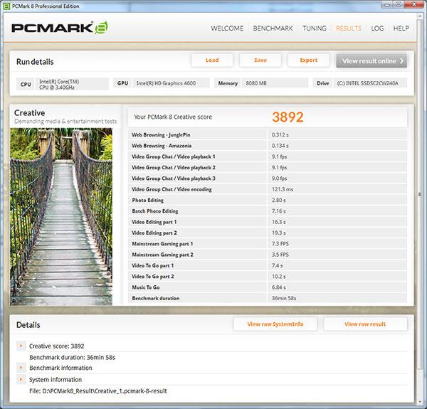 Обзор тестового пакета Futuremark PCMark 8, фото 7