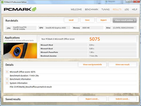 Обзор тестового пакета Futuremark PCMark 8, фото 11