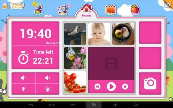 Pipo Family Launcher на планшете Pipo Max-M7 Pro