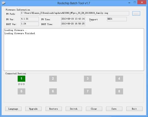 Перепрошивка планшета Pipo Max-M7 Pro