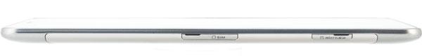 Левая грань планшета Samsung Galaxy Tab 7.7