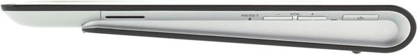 Правая грань планшета Sony Tablet S