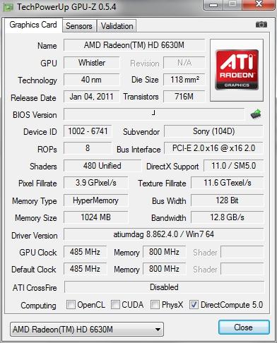 Sony VAIO SE:, фото 4