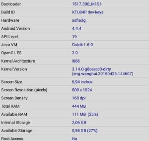 Операционная система планшета Teclast X70 3G