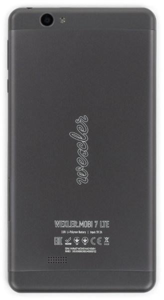 Дизайн планшета Wexler Mobi 7 LTE