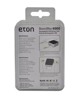 Eton BoostTurbine 4000: упаковка