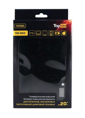 Внешняя батарея Top-Max: упаковка