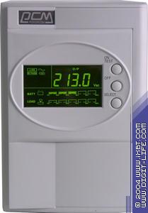 Обзор ИБП Powercom Smart King 600 ВА LCD и Black Knight BNT-1000AP, фото 1