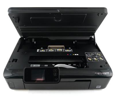 HP Deskjet Ink Advantage 5525, извлечение застрявшей бумаги