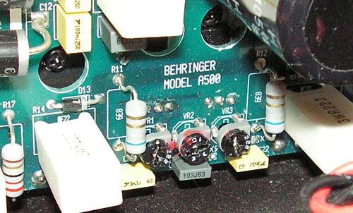 Behringer A500, фото 12