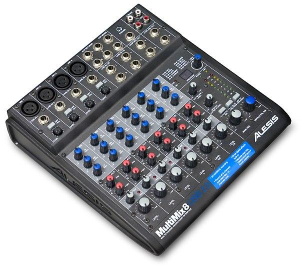 Микшерный пульт Alesis MultiMix 8 USB 2.0, фото 1