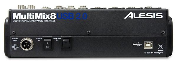 Микшерный пульт Alesis MultiMix 8 USB 2.0, фото 2