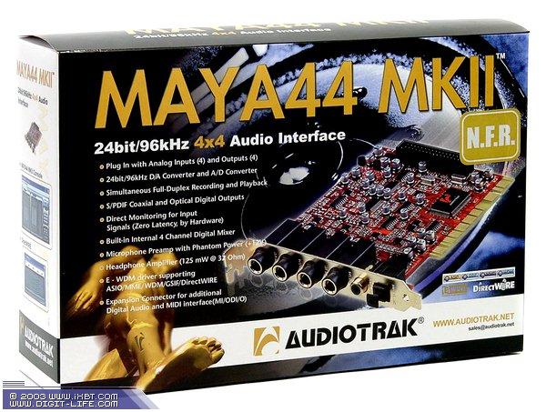 Профессиональная звуковая карта Audiotrak MAYA44 MKII, фото 1