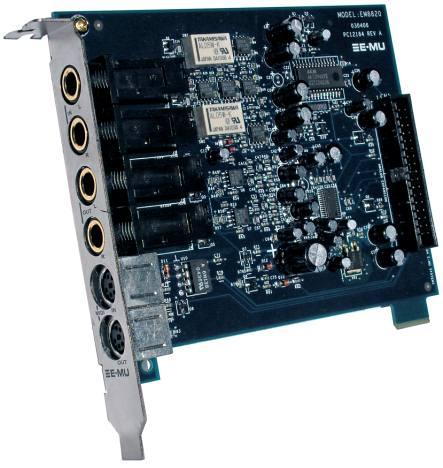 Профессиональная звуковая карта E-MU 1212m PCI, фото 5