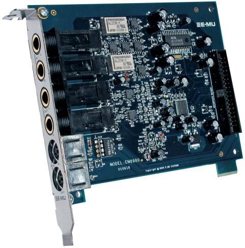 Профессиональная звуковая карта E-MU 1212m PCI, фото 6