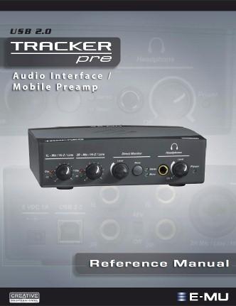 Профессиональный звуковой USB 2.0-интерфейс E-MU Tracker Pre, фото 3